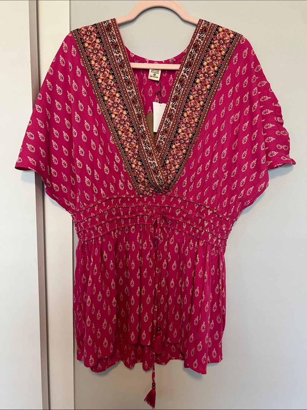 Sky and Sand Plus Size Boho Tunic